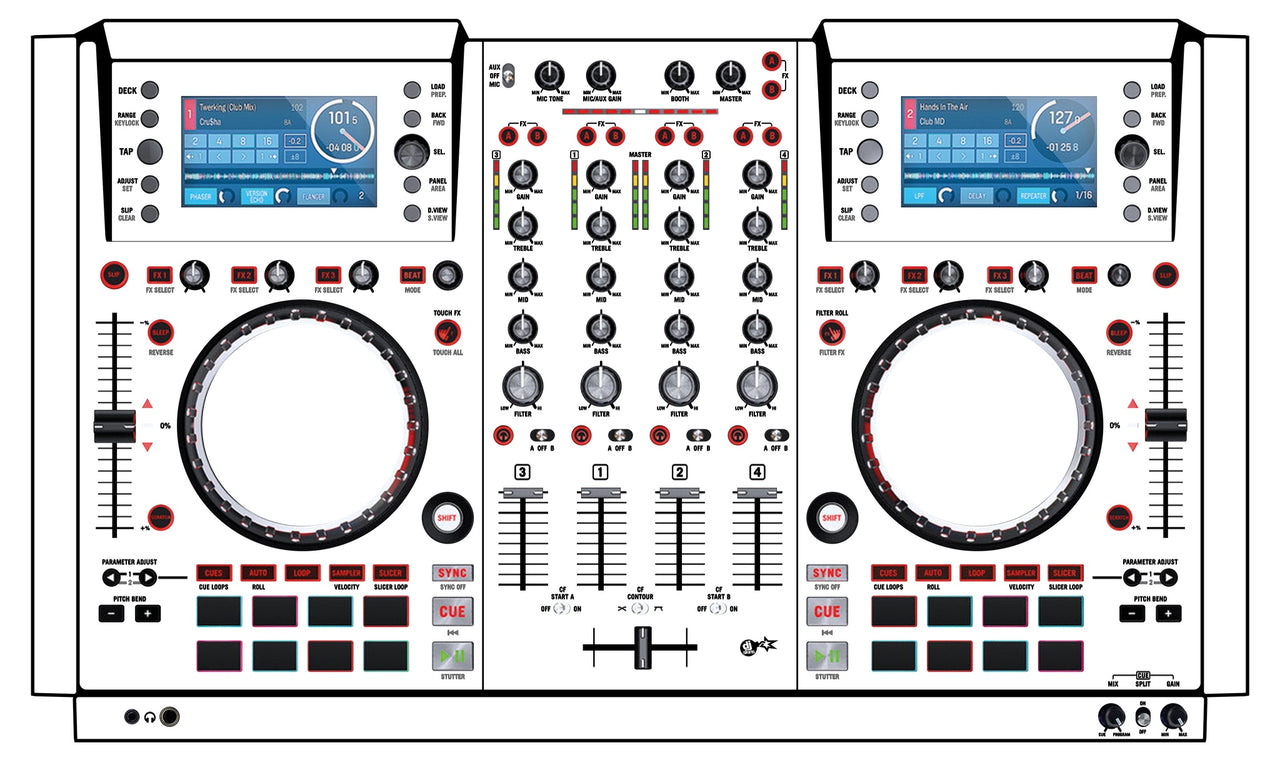 Numark NV Skin White