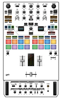 Pioneer DJ DJM S7 Skin White