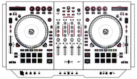 Numark NS 7 II Skin White