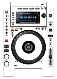 Pioneer DJ CDJ 900 NEXUS Skin White