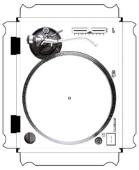 Technics 1200 / 1210 MK2 VERTICAL Skin White