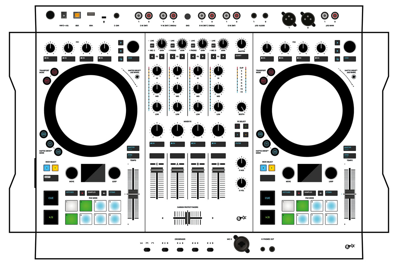 Native Instruments S4 MK3 Skin White
