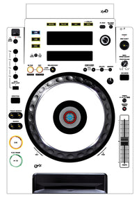 Pioneer DJ CDJ 900 Skin White