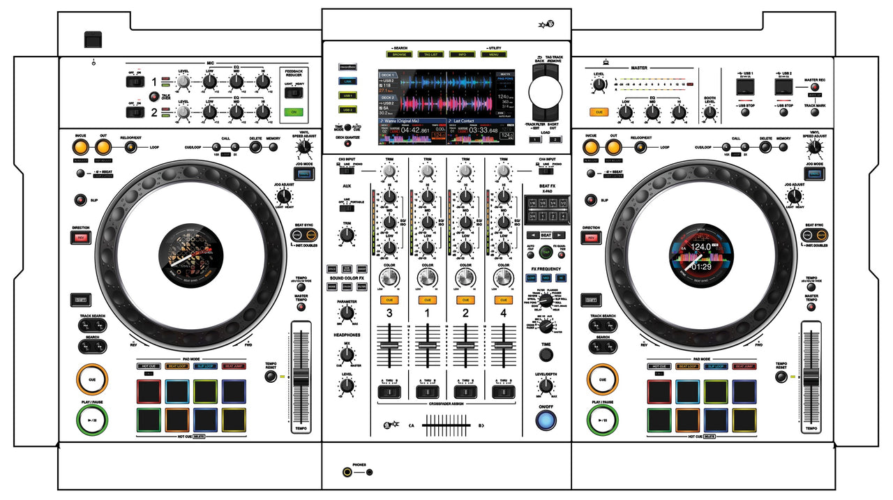 Pioneer DJ XDJ XZ Skin White