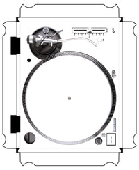 Technics 1200 / 1210 MK5 VERTICAL Skin White