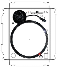 Technics 1200 / 1210 MK7 VERTICAL Skin White