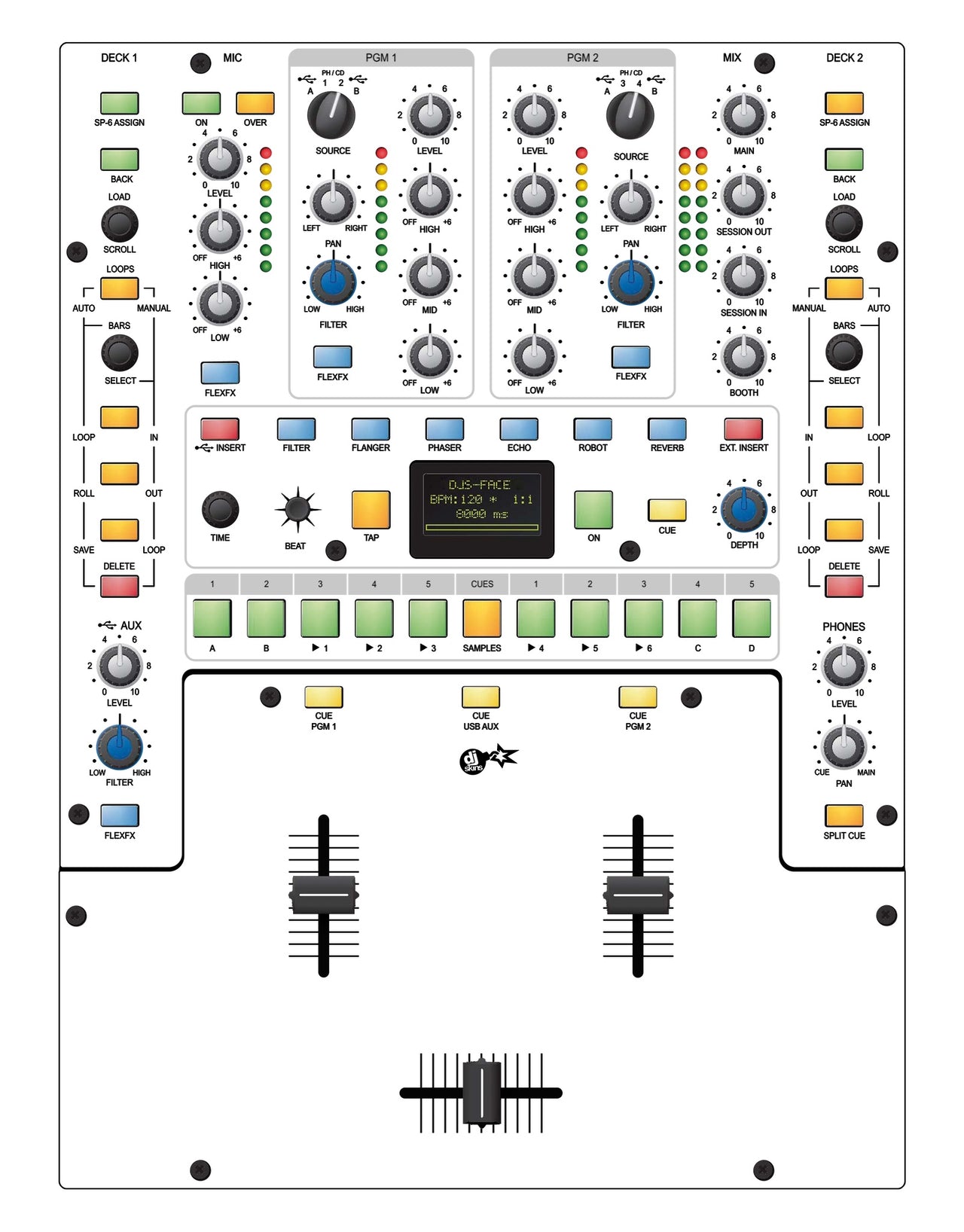 Rane 62 Skin White