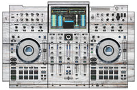 Denon DJ PRIME 4+ Skin Woody White