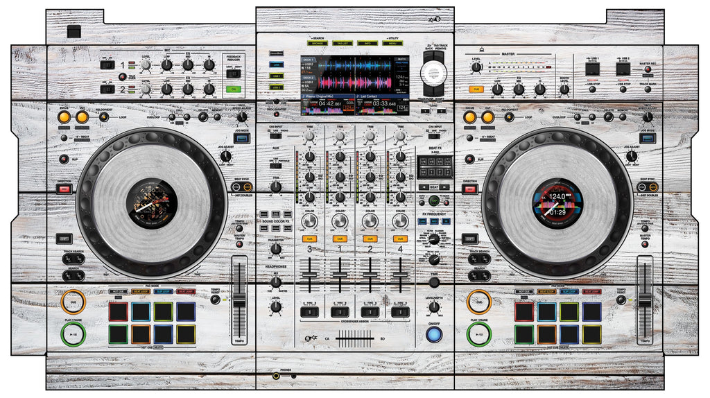 Pioneer DJ XDJ XZ Skin Woody White