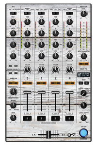Pioneer DJ DDJ 1000 MIXER Skin Woody White