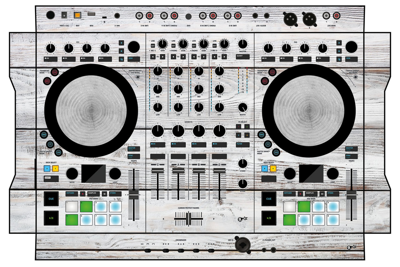 Native Instruments S4 MK3 Skin Woody White