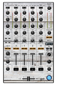 Pioneer DJ DDJ 1000 SRT MIXER Skin Woody White
