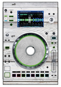 Denon DJ SC 5000 Skin Woody White