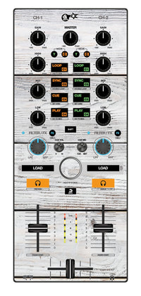 Reloop Mixtour Skin Woody White
