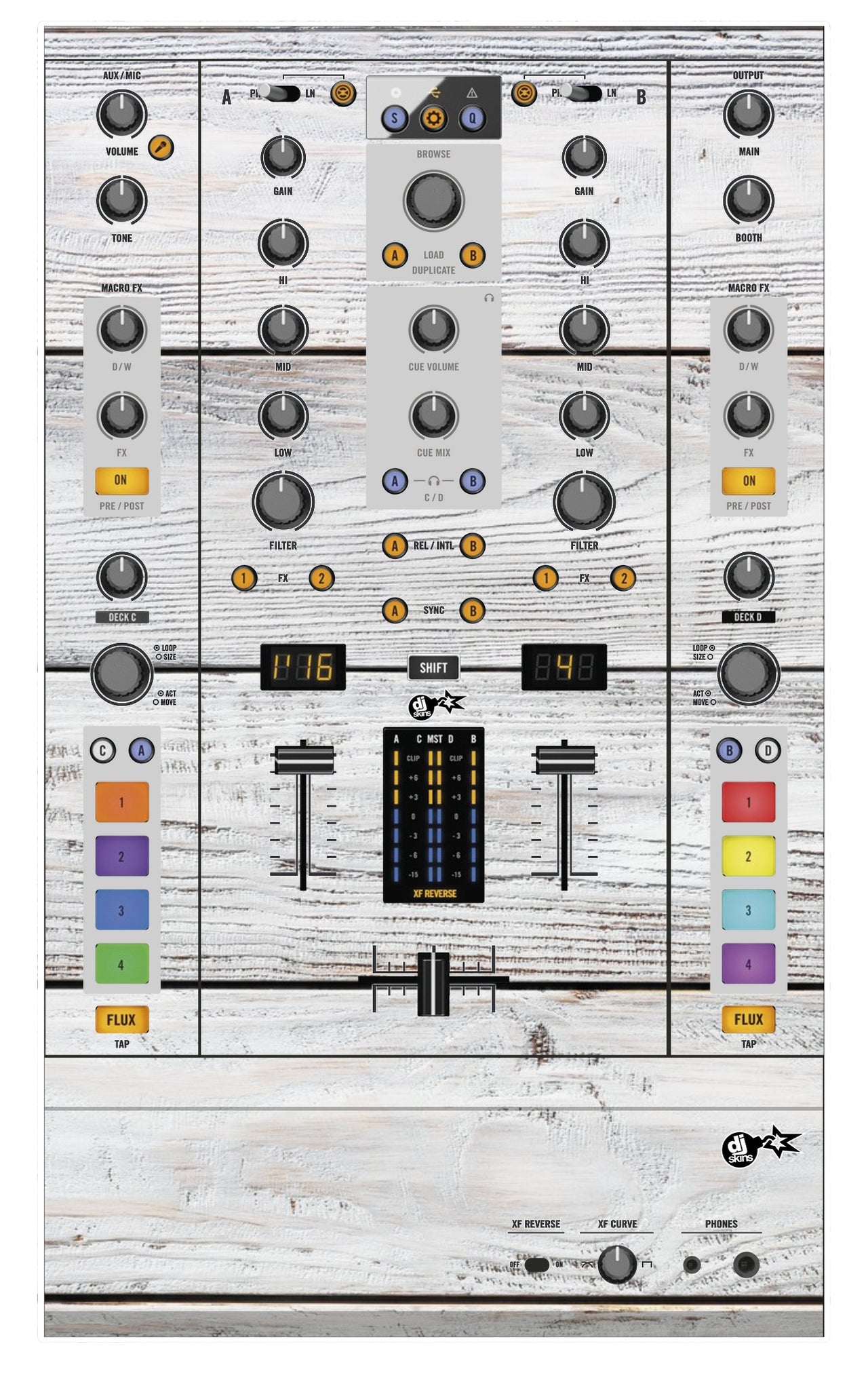 Native Instruments Z2 Skin Woody White