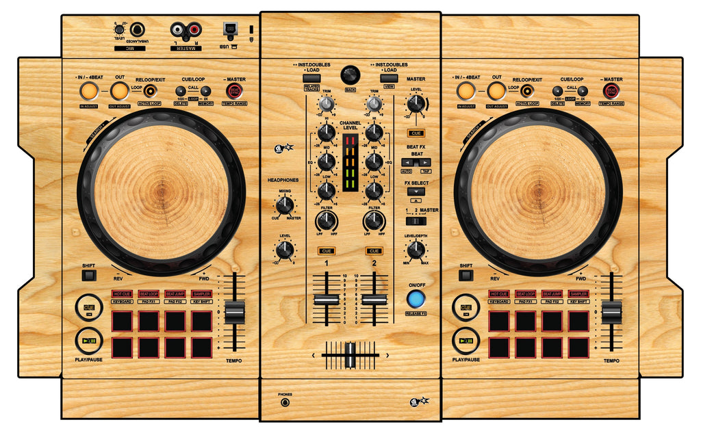 Pioneer DJ DDJ 400 Skin Woody