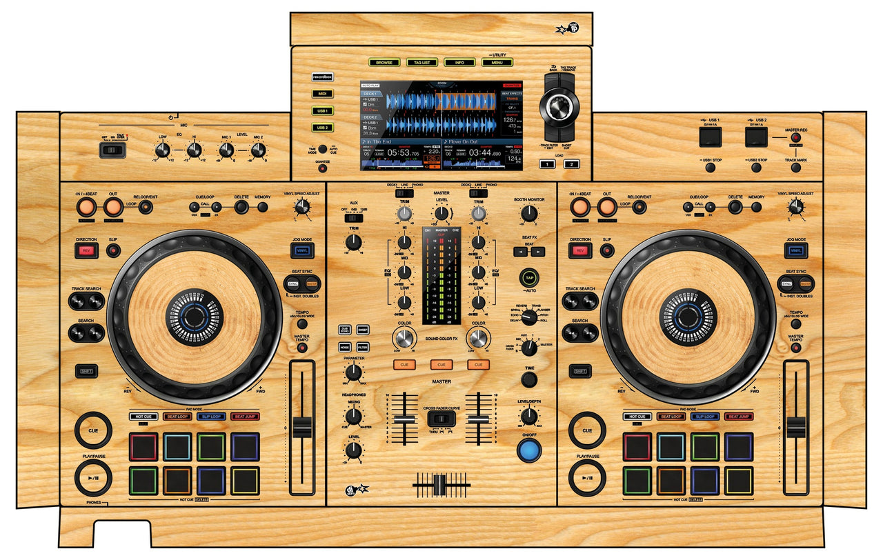 Pioneer DJ XDJ RX 2 Skin Woody