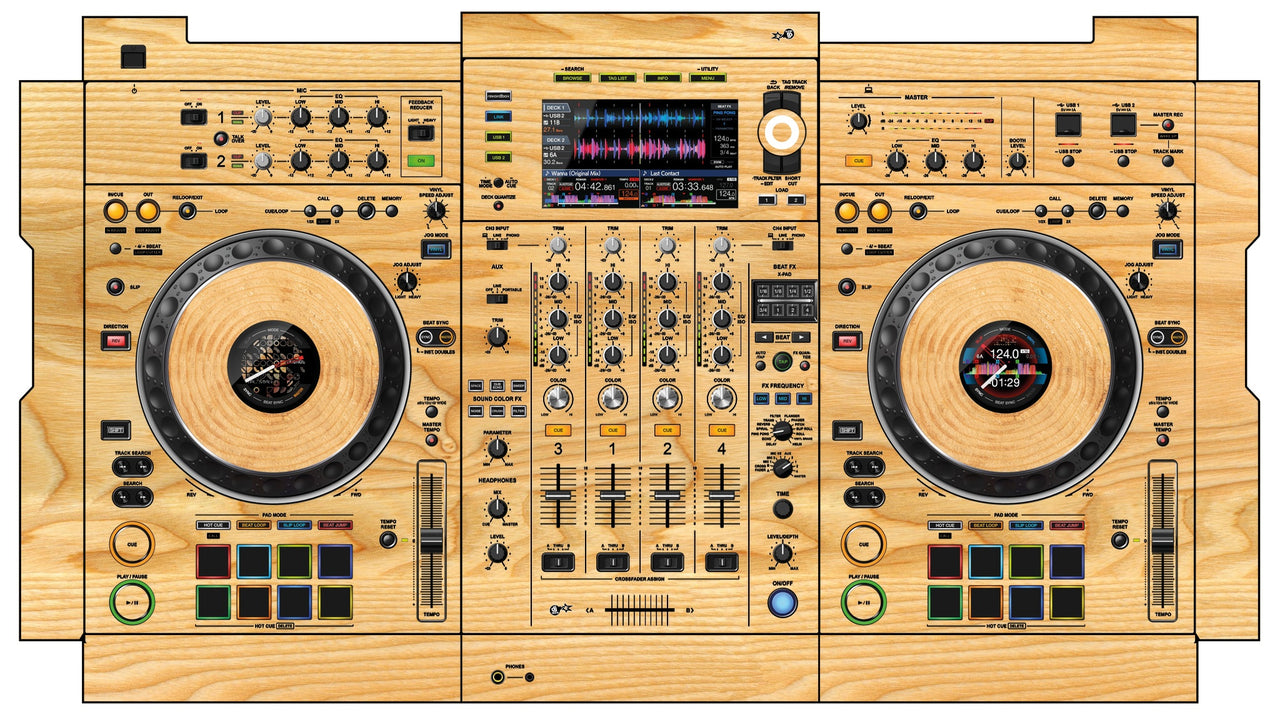 Pioneer DJ XDJ XZ Skin Woody