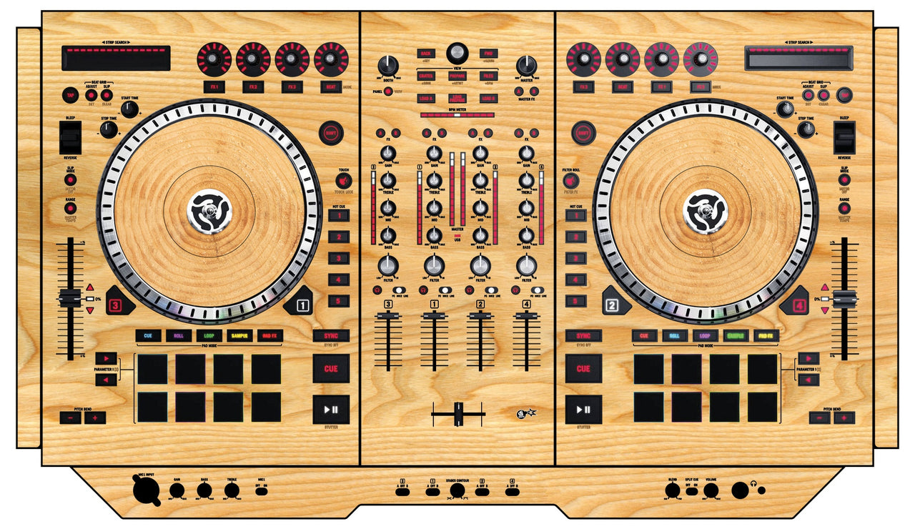Numark NS 7 II Skin Woody