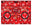 Denon DJ MC 6000 Skin X-MAS Red Snowflakes