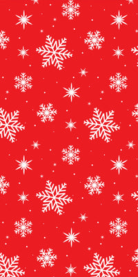 Reloop Terminal Mix 8 Skin X-MAS Red Snowflakes