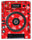 Pioneer DJ CDJ 850 Skin X-MAS Red Snowflakes