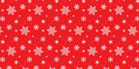 Numark Orbit Skin X-MAS Red Snowflakes
