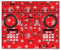 Native Instruments S4 MK1 Skin X-MAS Red Snowflakes