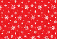 Akai Pro MPC-X Skin X-MAS Red Snowflakes
