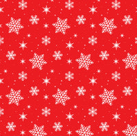 Akai Pro APC 40 Skin X-MAS Red Snowflakes