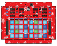 Pioneer DJ DDJ XP 1 Skin X-MAS Red Snowflakes