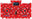 Pioneer DJ XDJ RX Skin X-MAS Red Snowflakes