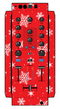 Native Instruments Z1 Skin X-MAS Red Snowflakes