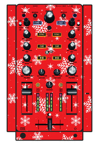 Akai Pro AMX Skin X-MAS Red Snowflakes
