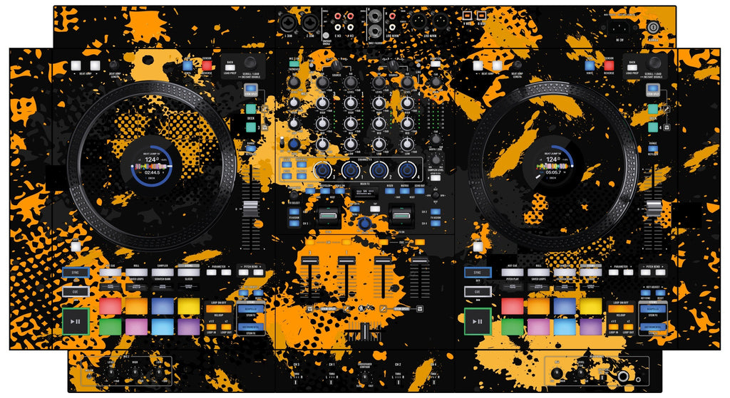 Rane FOUR Skin Conflict Yellow