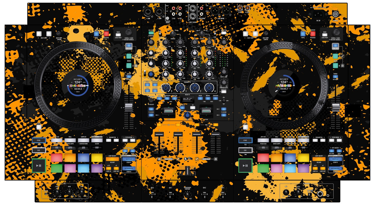 Rane FOUR Skin Conflict Yellow