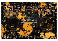 Denon DJ MC 6000 MK2 Skin Conflict Yellow