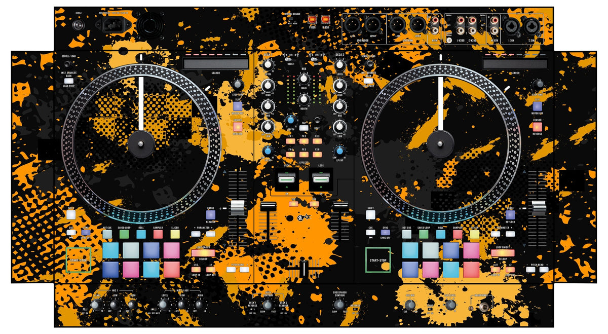 DJ Skins® Rane ONE Skin Conflict Yellow